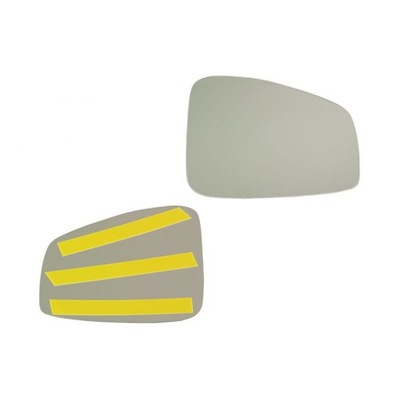 Скло дзеркало праве renault laguna iii 10.07- фото №1