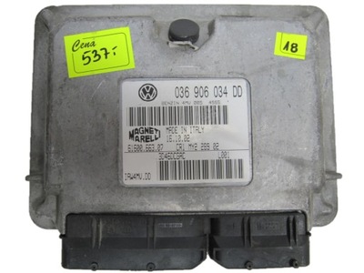 VW POLO КОМПЬЮТЕР БЛОК УПРАВЛЕНИЯ 036906034DD IAW4MV.DD