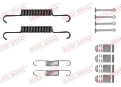 MUELLE ZAPATAS DE FRENADO CHEVROLET CAPTIVA 06- QB105-0881  