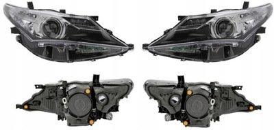 Фара лампа toyota auris e18 13-15 valeo l+p фото №1