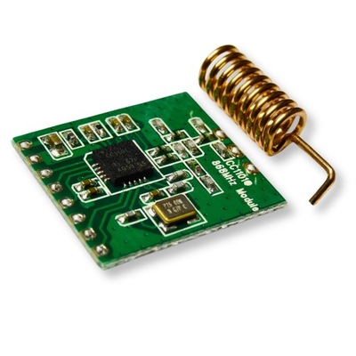 CC1101 868 MHz RS-232 UART radio module for wireless IoT communication