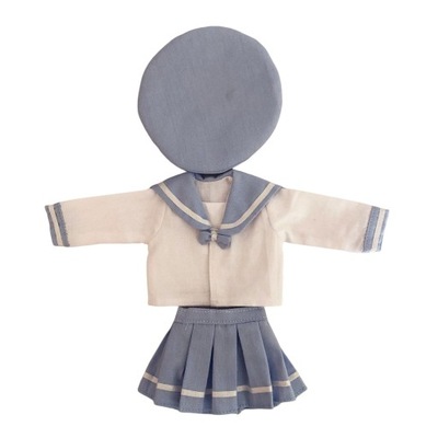 Ubranka dla lalek Zestaw mundurków dla lalki 30cm Niebieski
