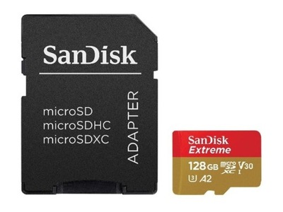 Karta pamięci SANDISK microSDXC Extreme 128GB