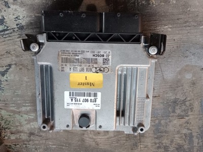 Бортовий комп'ютер двигуна audi a5 8t 1.8tfsi 8t0907115a фото №1