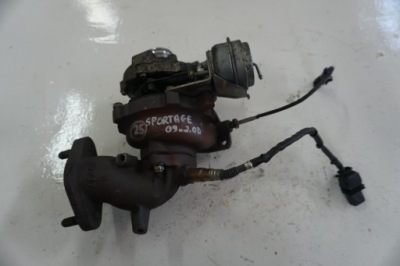 Kia sportage ii турбонагнетатель 28231-27400 150km 757886-0003 фото №1