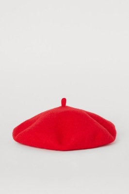 H&M one size wełniany beret