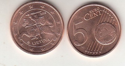 Litwa 2015 - 5 eurocent .