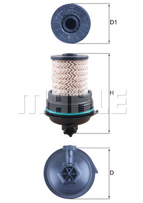 FILTRO COMBUSTIBLES KX 480  