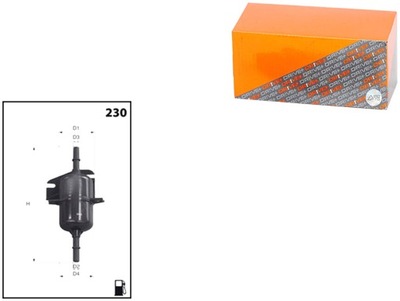 FILTRO COMBUSTIBLES FIAT GASOLINA 1.3 01-09 ALB EA DRIVE+  