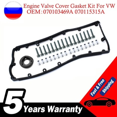 5A FOR VW TRANSPORTER T5 CARAVELLE AXD AXE 2.5 TDI ROCKER GASKET CAPS  