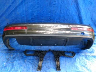 Бампер задняя задний audi q7 pdc pod hak фото №1