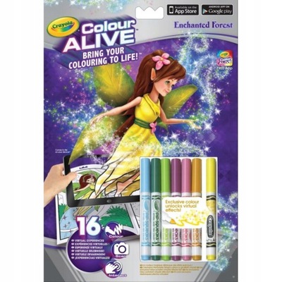 Crayola Colour Alive Zaczarowany las