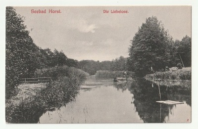NIECHORZE (pow. GRYFICE). Wędkarze nad wodą. Seebad Horst, Die Liebelose.