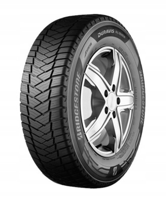 4 PCS. BRIDGESTONE W195/70 R15C DUR A/S 104R  