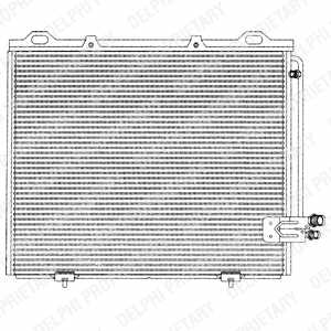 RADUADOR DE ACONDICIONADOR DELPHI TSP0225194  