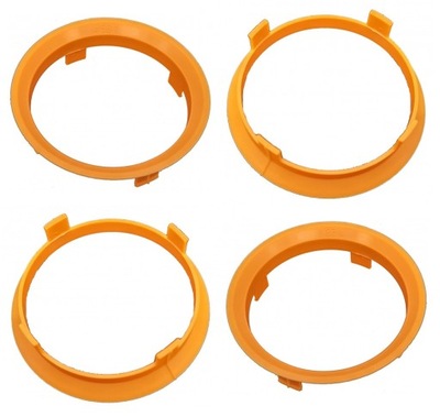 ANILLOS CENTRUJACE PARA DISCOS 60.1X58.1 FIAT 4 PIEZAS  