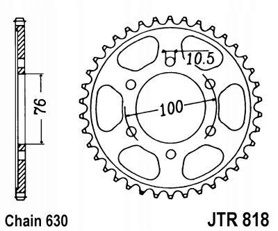 KRUMPLIARATIS GALINĖ JT JTR818,40 