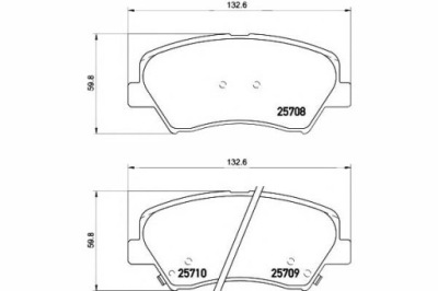 Textar тормозные колодки тормозные hyundai перед veloster 1,6 фото №1