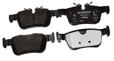 Гальмівні колодки гальмівні задні volvo v60 ii 2019- xc60 ii фото №1