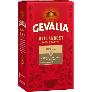 Kawa mielona Gevalia Mellanrost Brygg 450 g