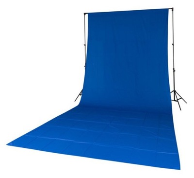 Quadralite Tło tekstylne 2.85x6m Niebieskie