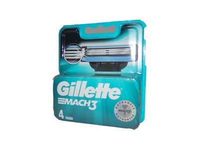 Gillette Mach3 wkłady do maszynek 4szt