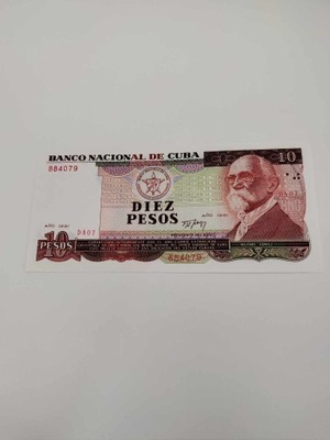 Kuba - 10 Pesos - 1991 - UNC