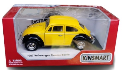 MODEL Kinsmart 1:32 1967 Volkswagen Beetle GARBUS