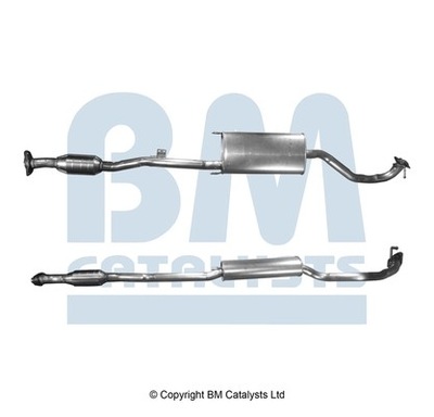 CATALYST LEXUS RX400H 3,3 HYBRID BM92690H  