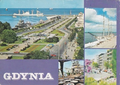 GDYNIA - SKWER KOŚCIUSZKI - STATEK - PORT - ŻWIRKI
