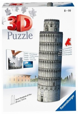 Puzzle 3D Krzywa wieża w Pizie