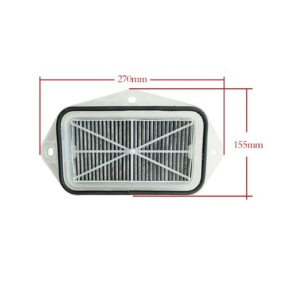 3 HOLES AIR FILTER PARA VW SAGITAR CC PASSAT MAGOTAN GOLF TOURAN AUDI~25808  