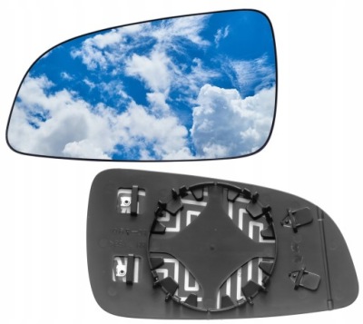 Opel astra h iii вкладыш стекло зеркало с подогревом l фото №1