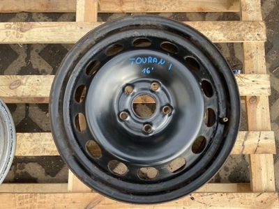 VW TOURAN I LLANTA DE ACERO 5X112 6.5JX16 ET50 16' 