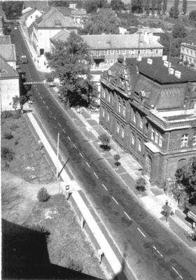 Kępno. Ulica Kościuszki 1969