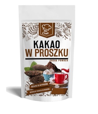 KAKAO W PROSZKU 500g NIEALKALIZOWANE MrChef