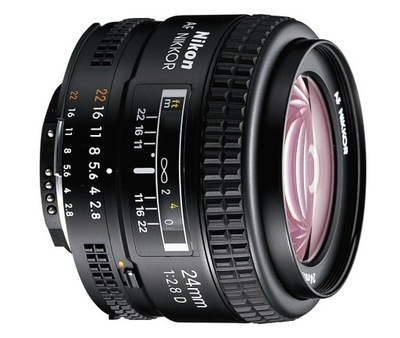 Obiektyw NIKON AF Nikkor 24mm f/2.8 D Japan BOX # FV