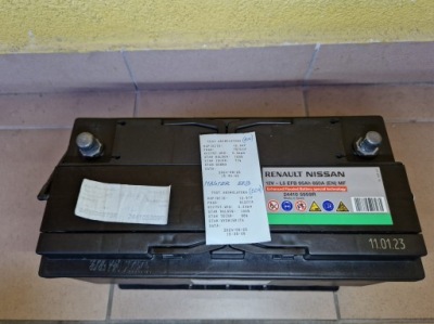 Аккумулятор renault master efb 95ah 850a, ponad 77% фото №1