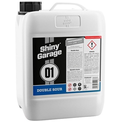 SHINY GARAGE DOUBLE SOUR SHAMPOO&FOAM Kwaśny szampon i piana 2w1 5L