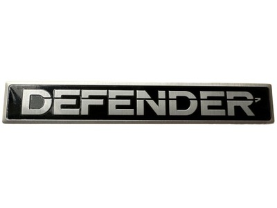 ЭМБЛЕМА DO LAND ROVER DEFENDER STELL\/SILVER фото