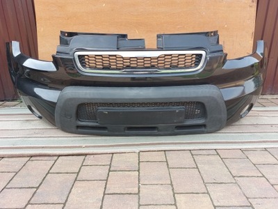 BUMPER FRONT KIA SOUL I 09R BLACK  