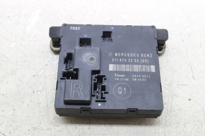 Модуль двері правий задня mercedes w211 2118203285 блок керування фото №1