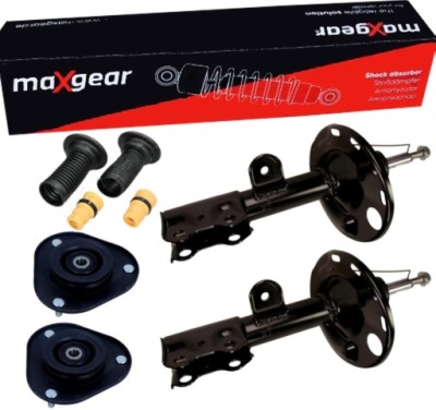 Амортизатори подушки безпеки відбійники перед toyota rav4 iii 3 фото №1