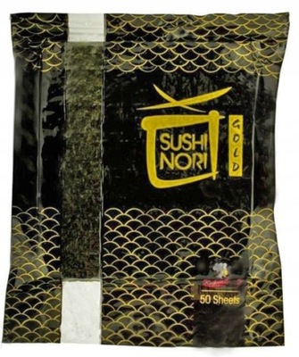 Glony NORI GOLD 50 arkuszy SUSHINORI ks SUSHI SAM