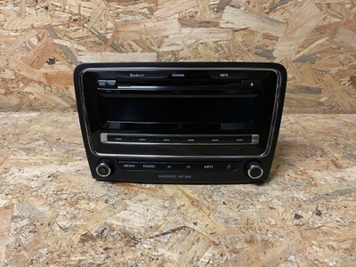 Радіо радіопрогравач swing mp3 skoda superb ii 3t фото №1