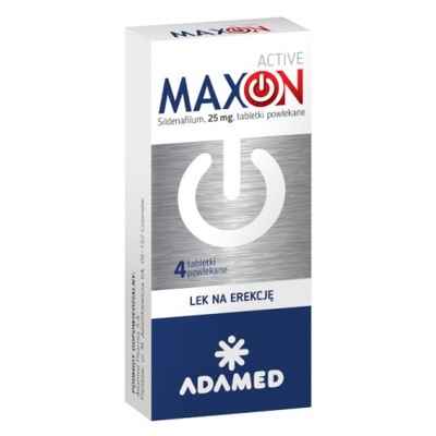 MaxOn active 4 tabl. potencja Sildenafil