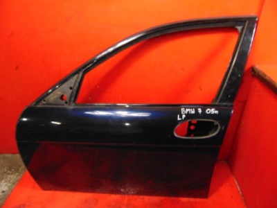 Bmw 7 e65 01- двері ліва перед передні nachtblau металік 490 фото №1