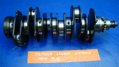 Wał колінчастий subaru tribeca outback legacy 3.6 08r фото №1