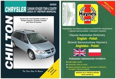 DODGE CARAVAN CHRYSLER VOYAGER TOWN COUNTRY (03-07) MANUAL +GRATIS 24H  