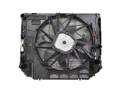 Комплект радиатор вентилятор bmw x3 f25 x4 f26 20d фото №1